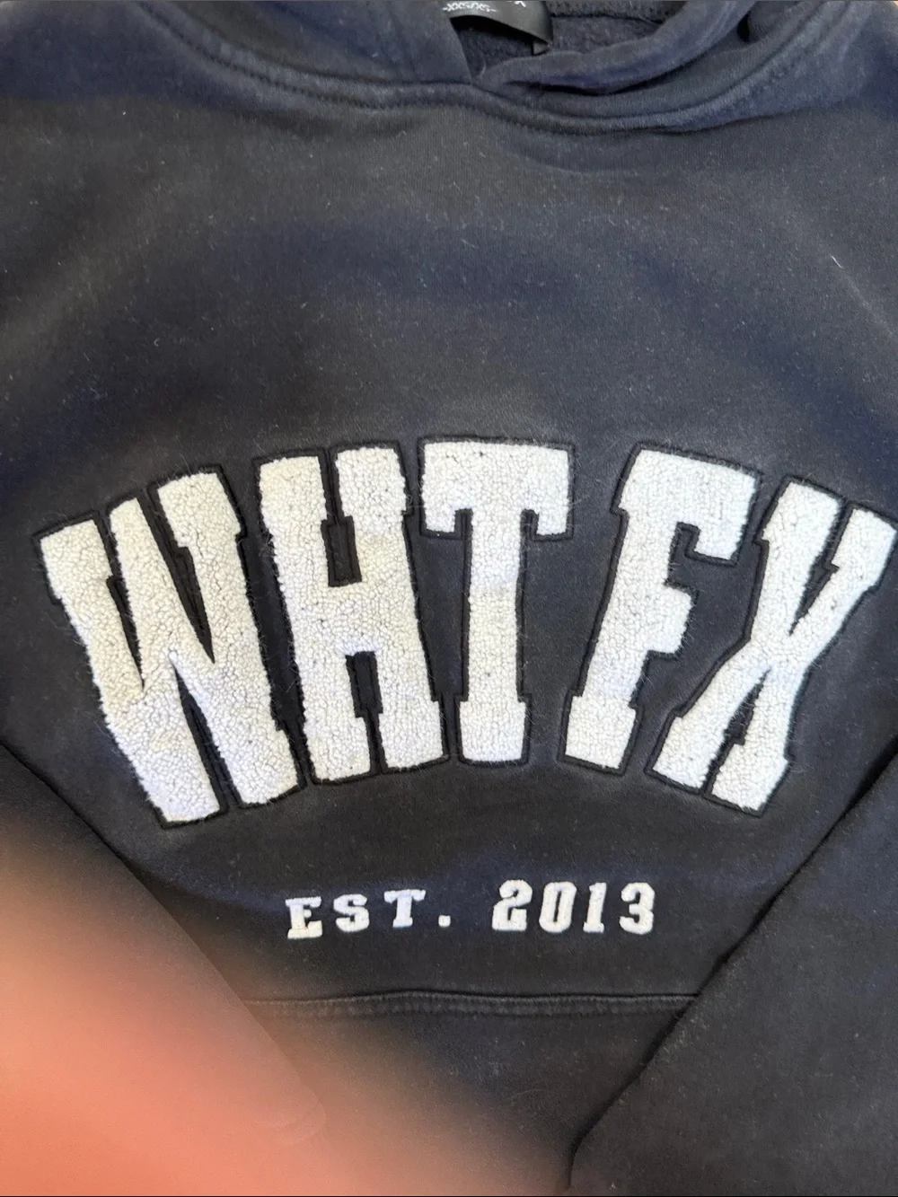 White Fox Boutique Black Hoodie - Picture 2 of 4